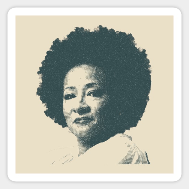 Wanda Sykes Portrait Sticker by TeeTrendz